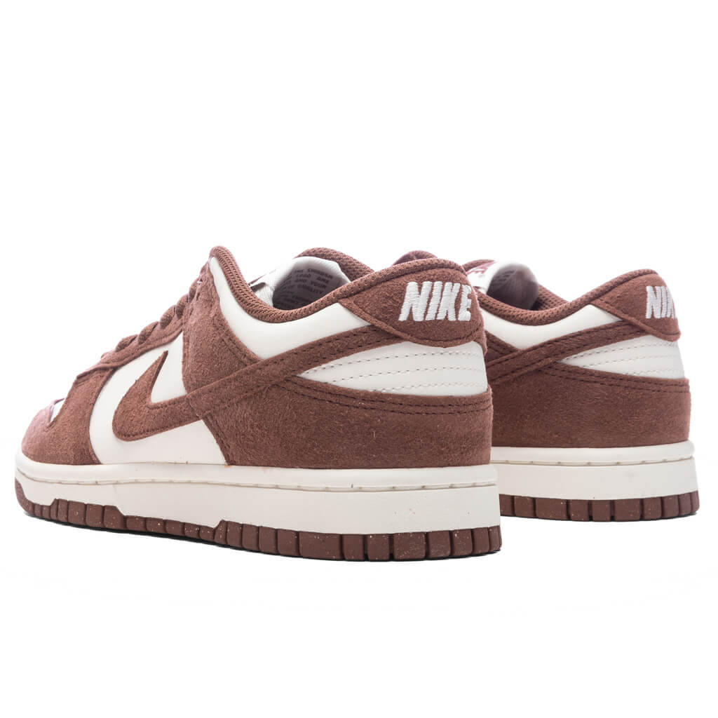 Women's Dunk Low - Phantom/Red Sepia/Sail – Feature