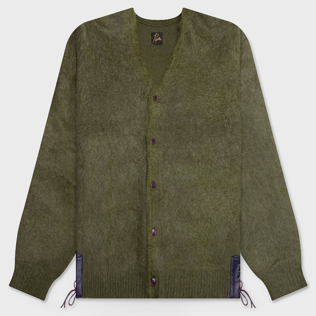 EP Mohair Cardigan - Olive