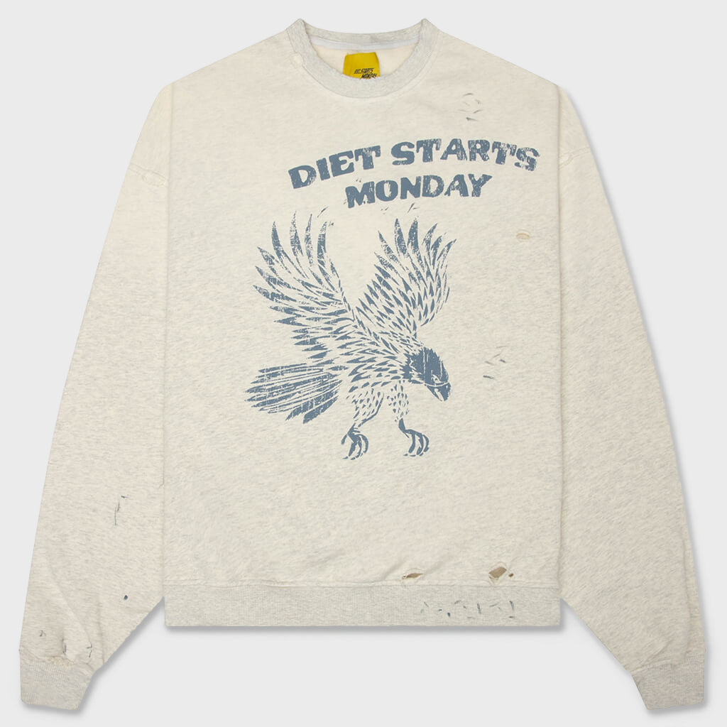 Eagle Sweatshirt - Heather Grey/Blue