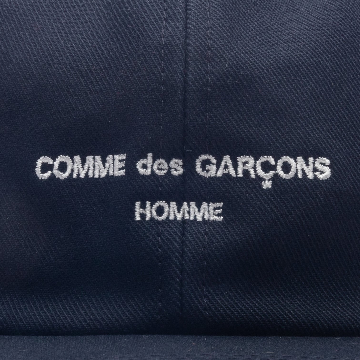 Embroidered Logo Cap - Navy – Feature