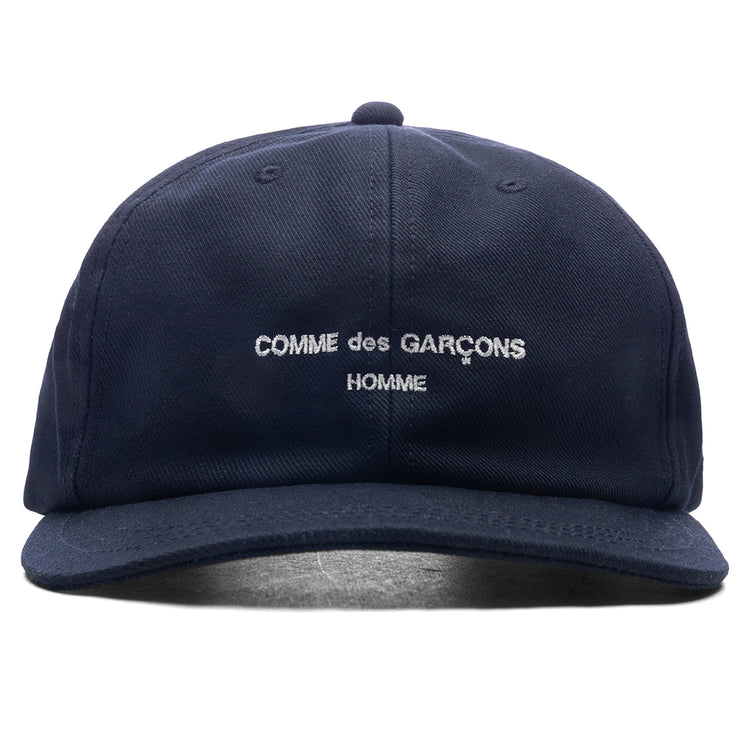 Embroidered Logo Cap - Navy – Feature