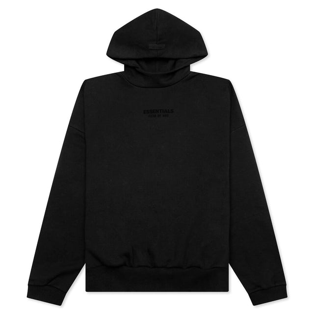 Essential Hoodie Jet Black Feature
