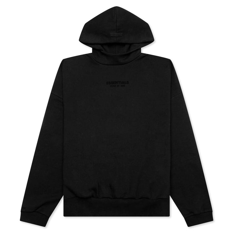 Essential Hoodie Jet Black Feature