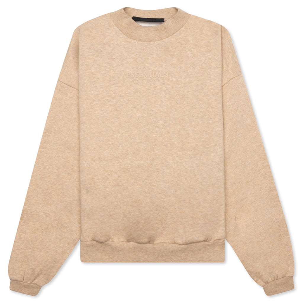 Essentials Crewneck - Gold Heather - Fear of God Essentials – Feature