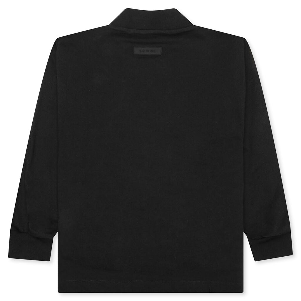 Kid's L/S Tee - Jet Black – Feature