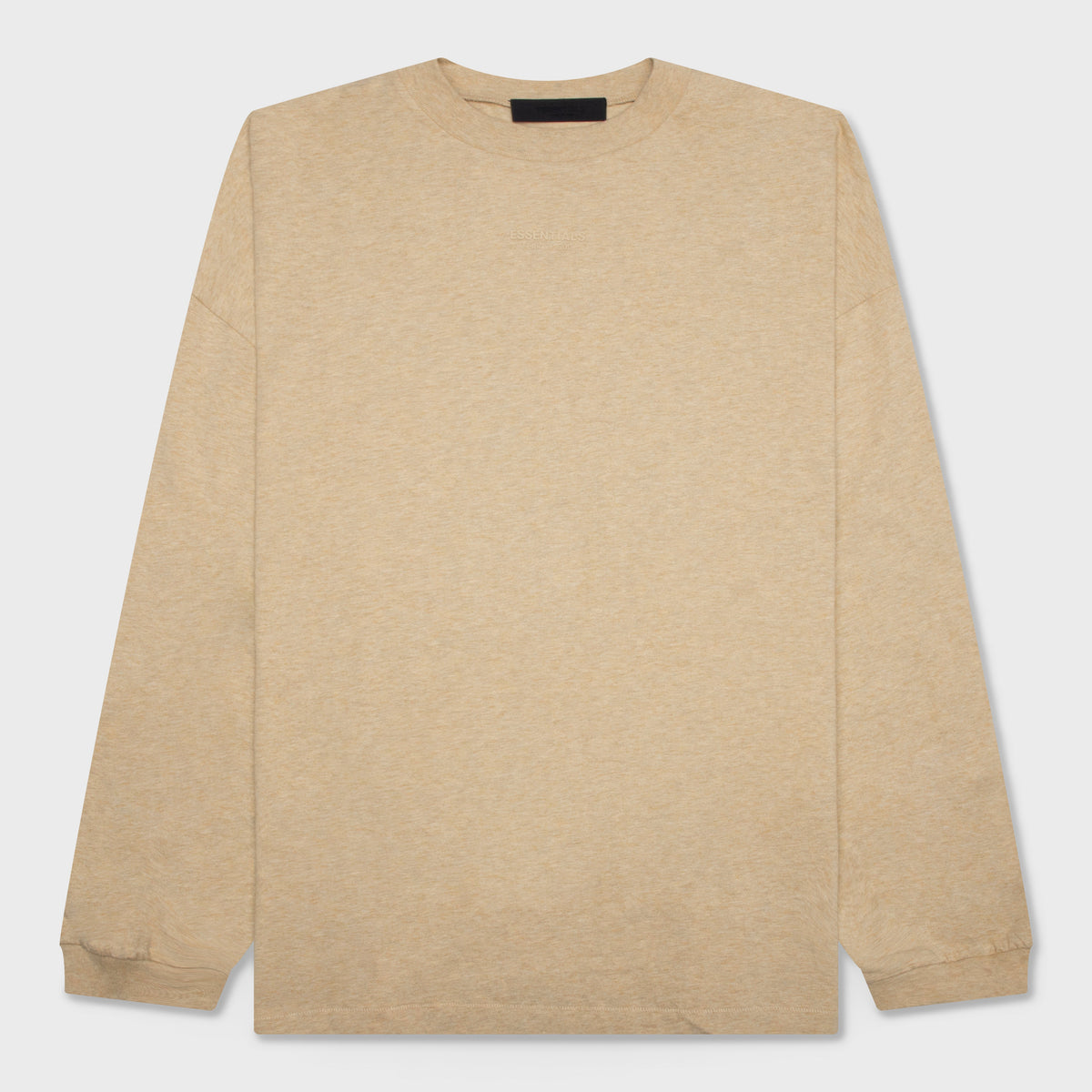 Essentials L/S Tee - Gold Heather