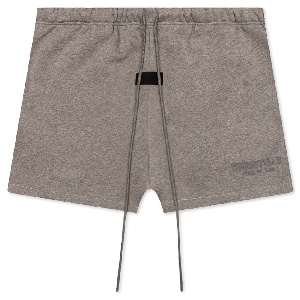 Essentials Sweatshort - Heather Grey – Feature