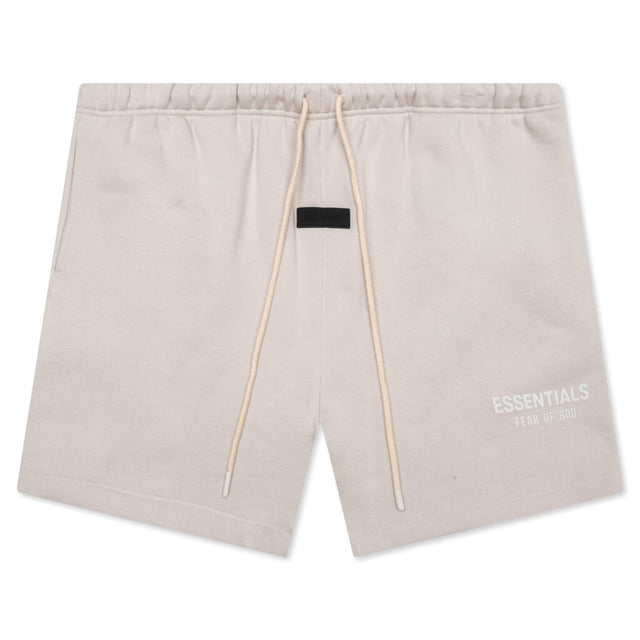 Essentials Sweatshort - Silver Cloud – Feature