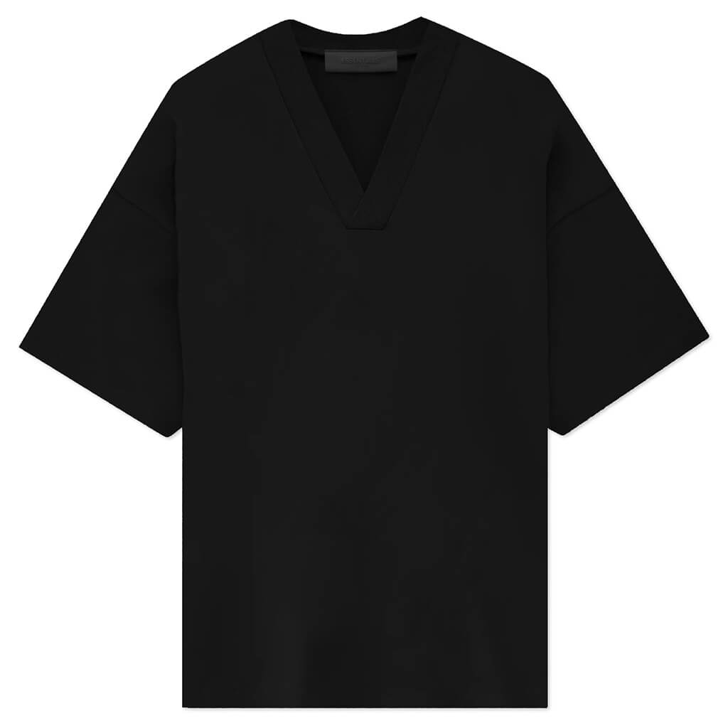 Essentials V-Neck - Jet Black – Feature