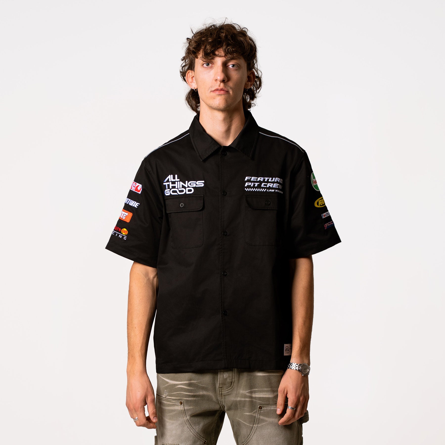 Max Work Shirt - Black – Feature