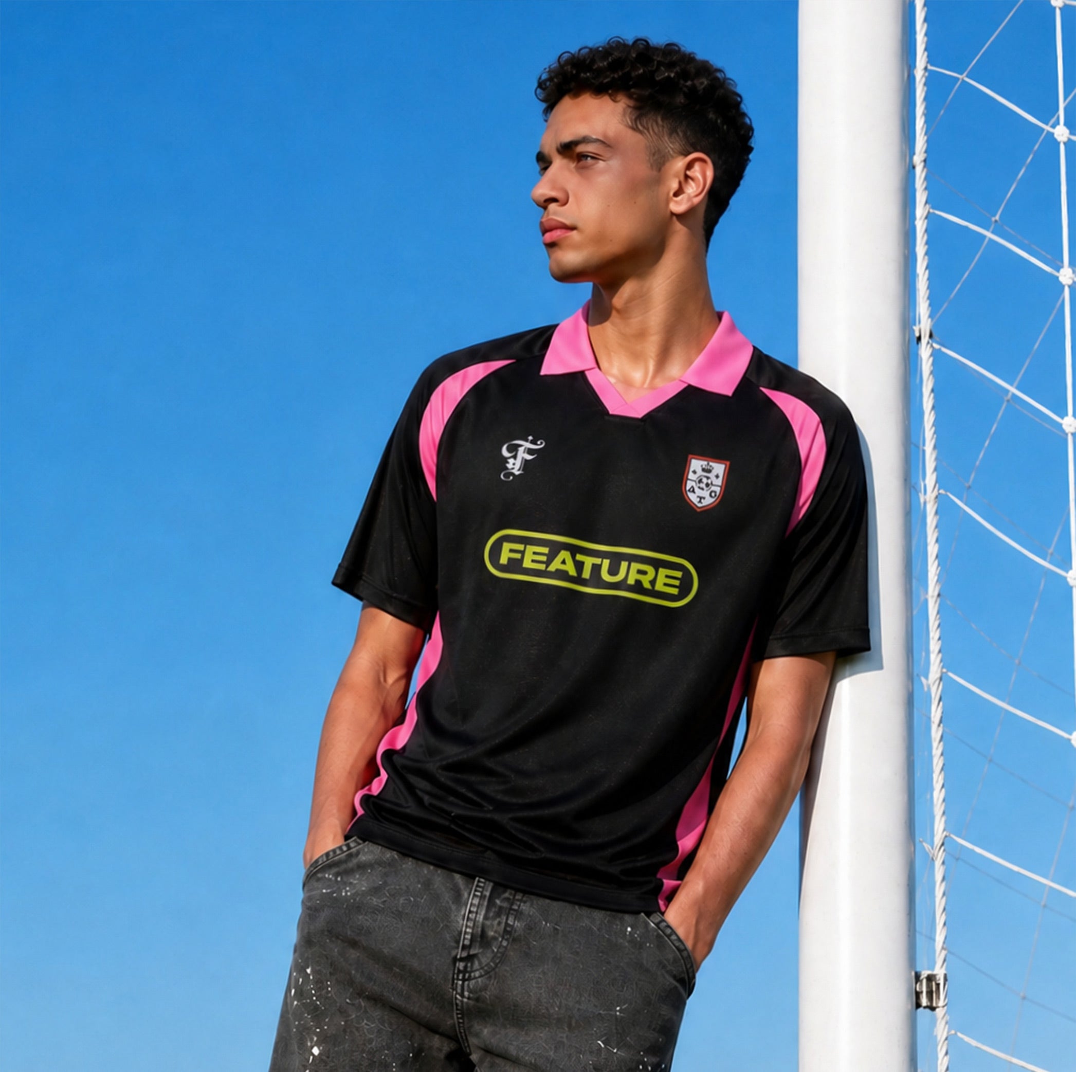 Puma AC Milan x Pleasures Jersey Replica - Black/Asphalt – Feature