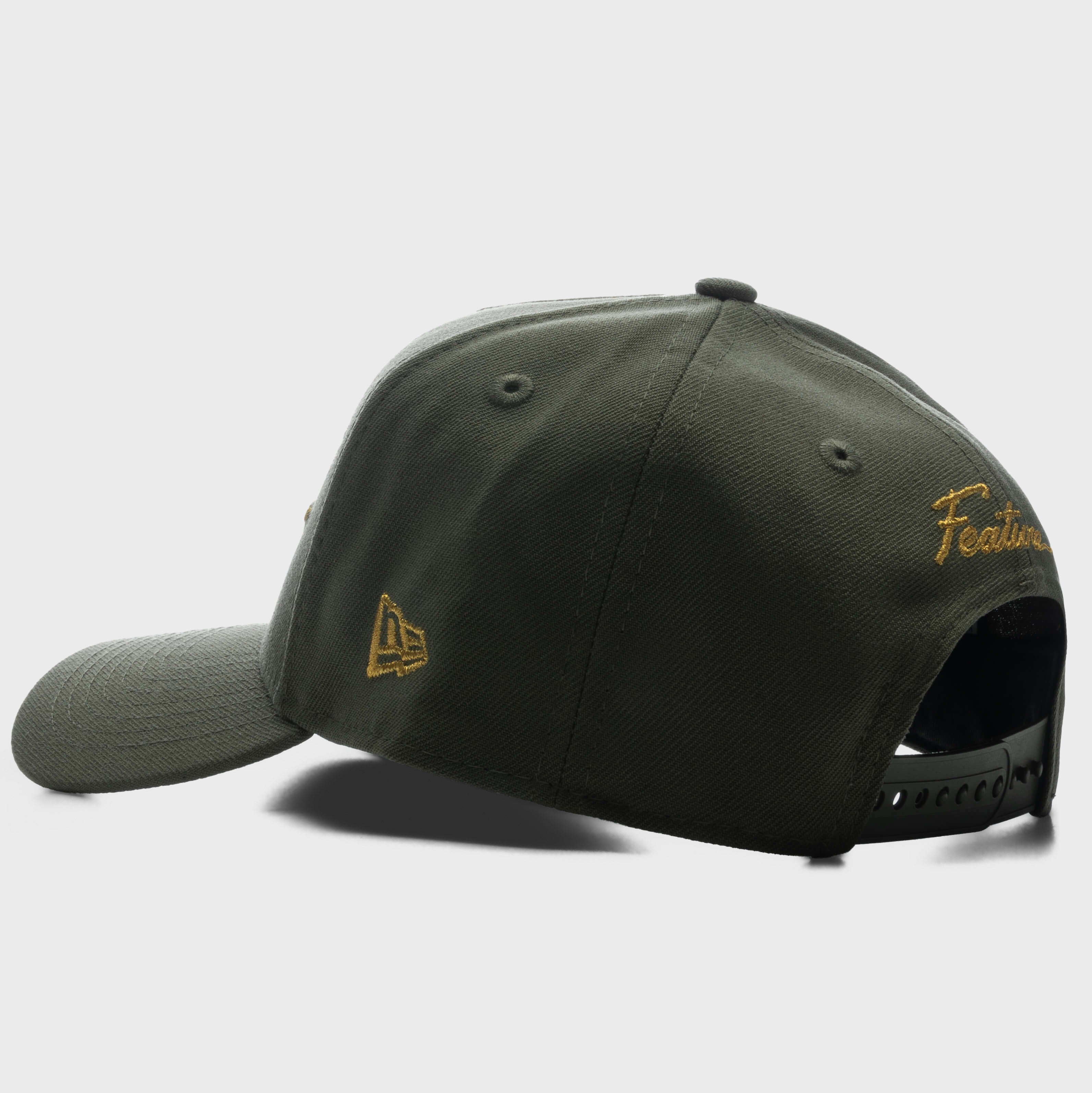 New Era 9FORTY Plaza A-Frame Snapback - New Olive – Feature