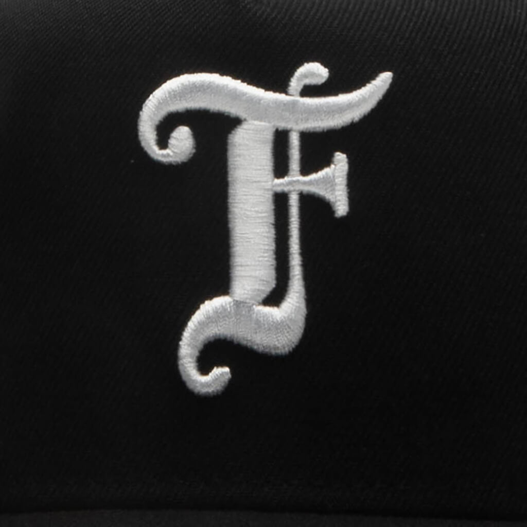 9FIFTY Curved A-Frame Old English F Snapback - Black