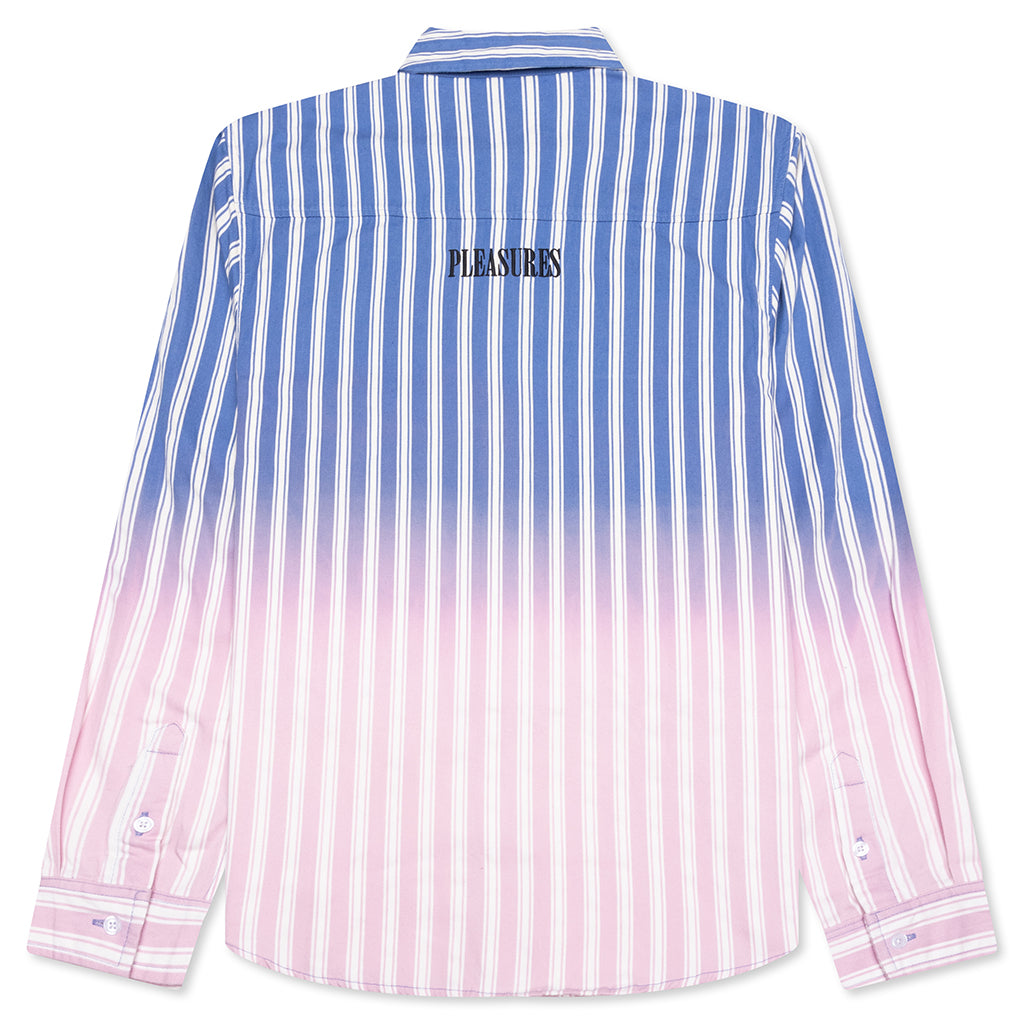 Fade Button Down - Blue – Feature