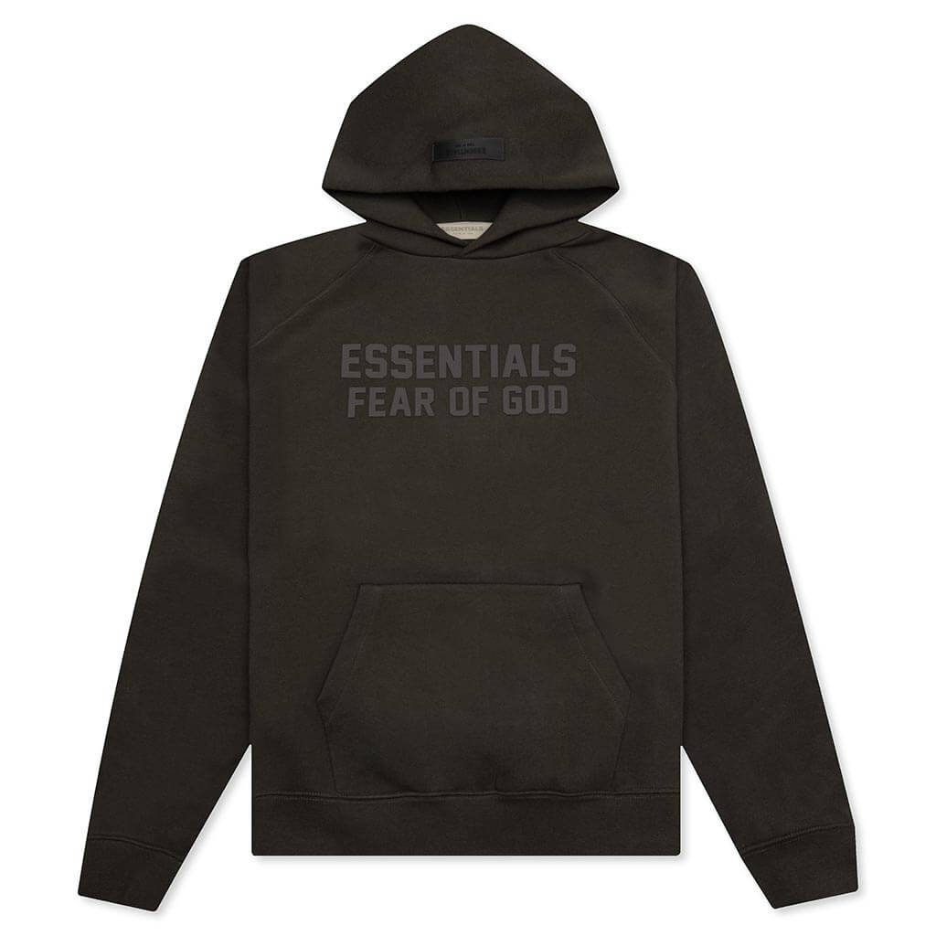 Essential Hoodie - Off Black – Feature