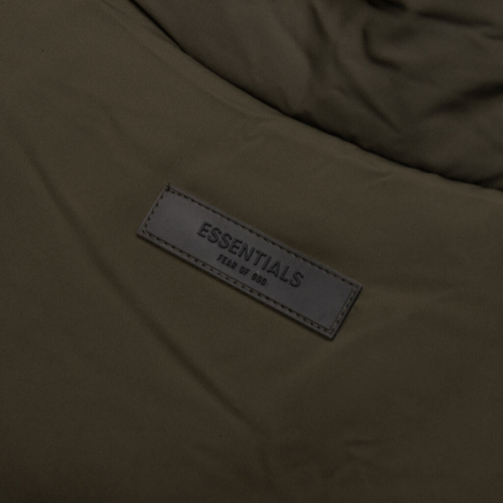 Nylon Puffer Jacket - Off Black – Feature