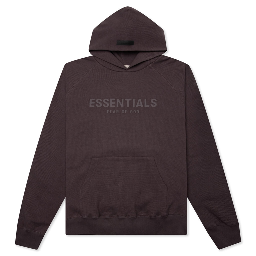 Essentials Raglan Raglan Hoodie - Plum – Feature