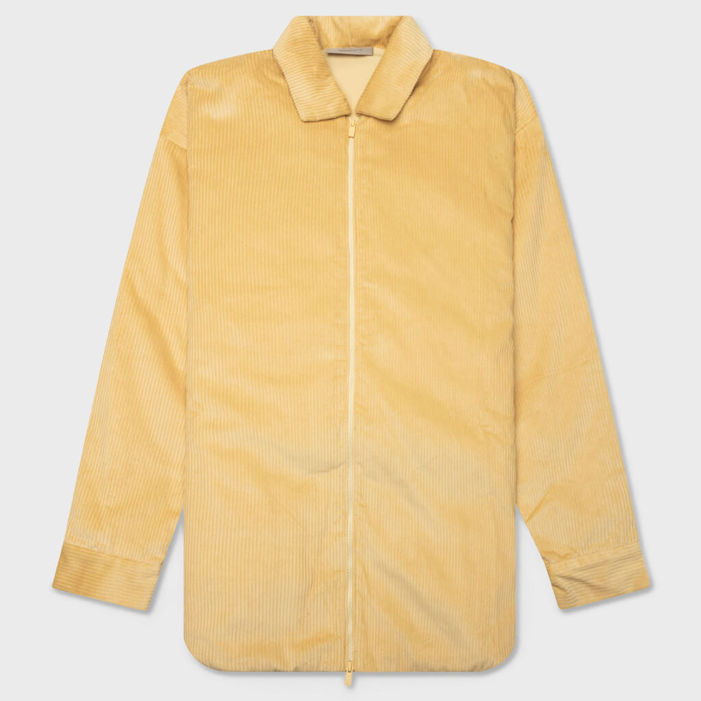 Corduroy Shirt Jacket - Light Tuscan
