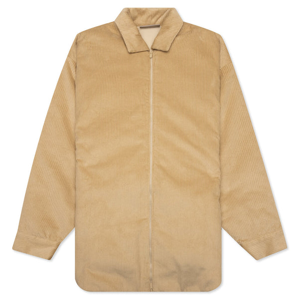 Corduroy Shirt Jacket - Sand
