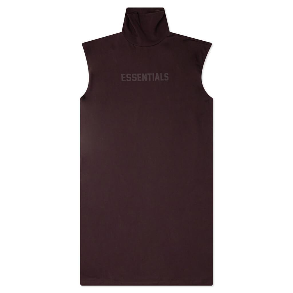 Women's Sleeveless Dress - Plum – Feature