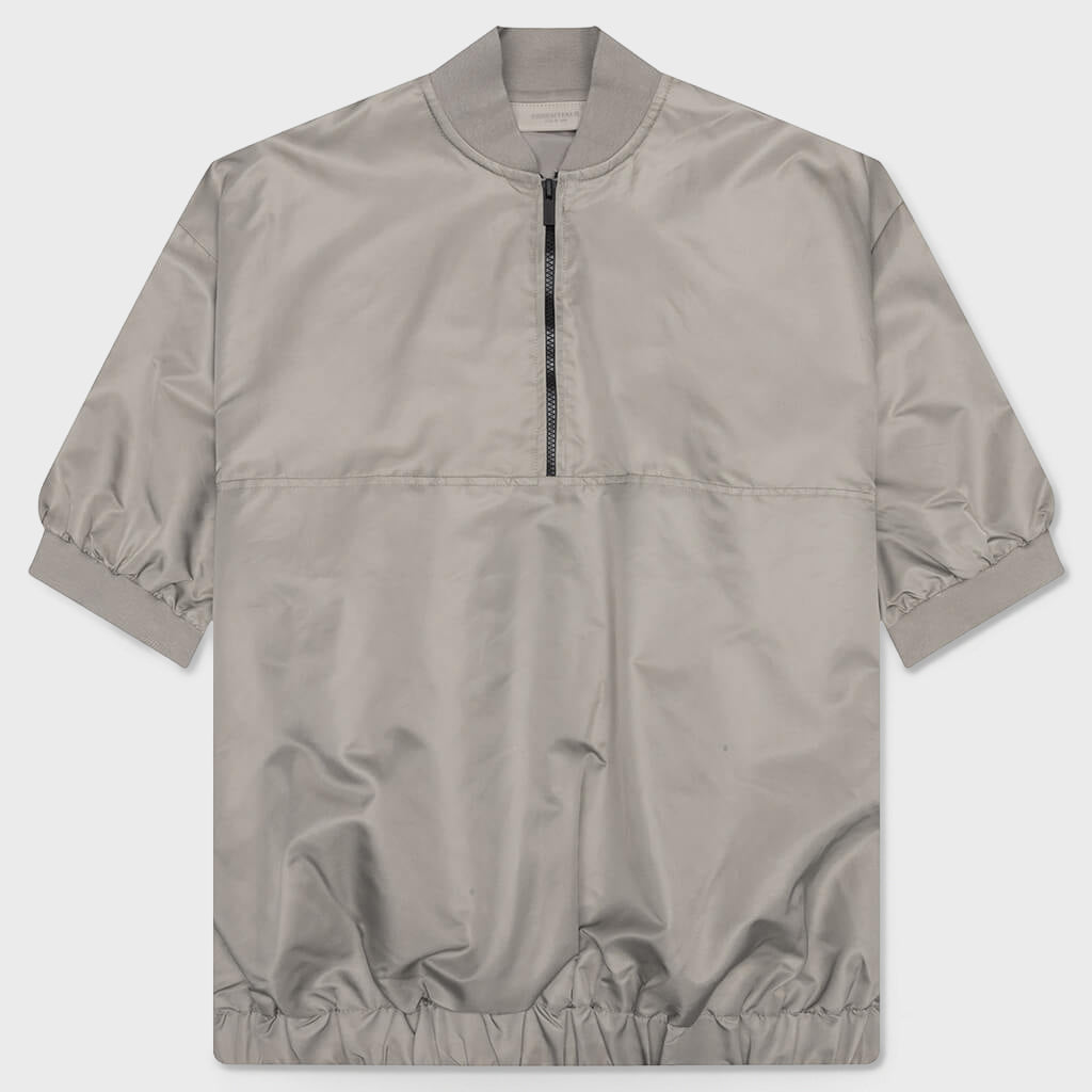 Essentials Half Zip Pullover - Desert Taupe