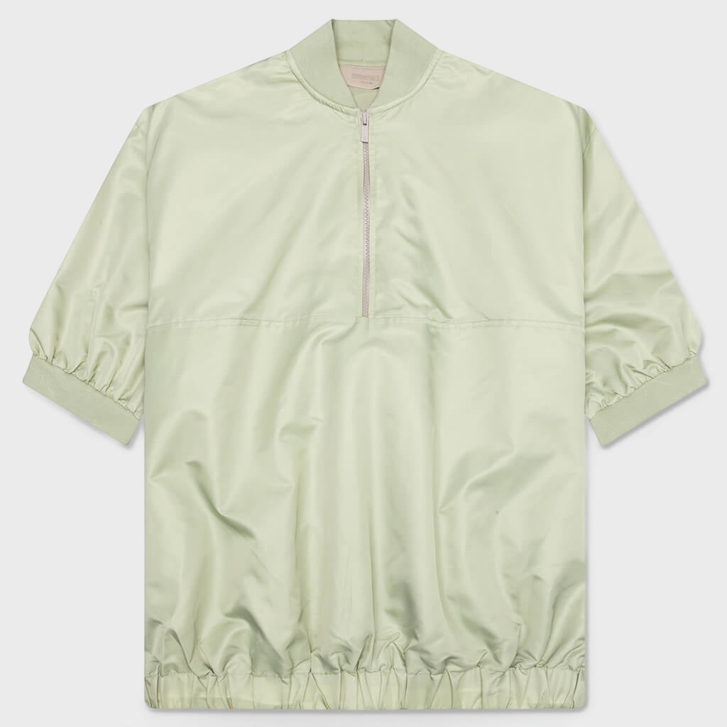 Essentials Half Zip Pullover - Seafoam