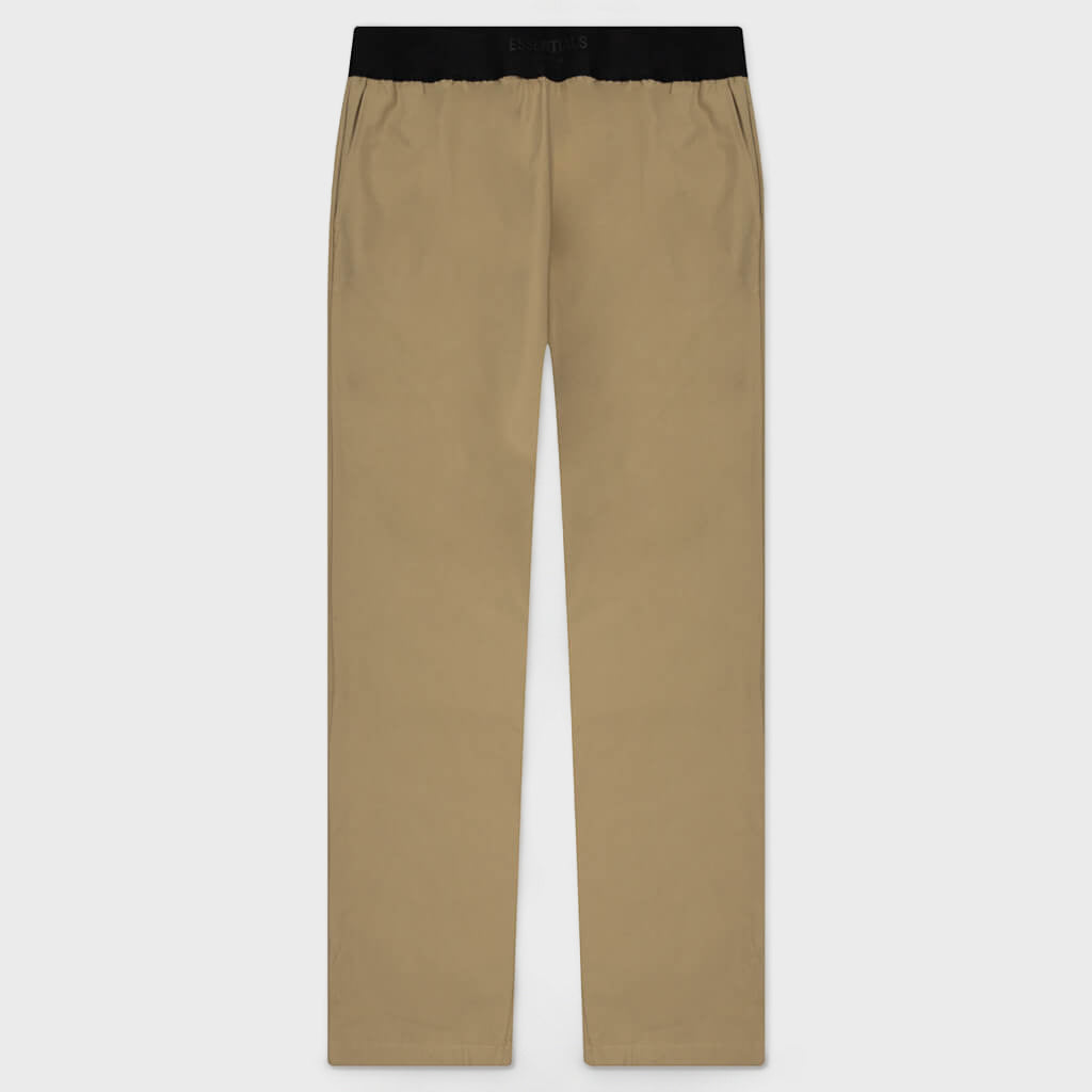 Essentials Relaxed Trouser - Oak