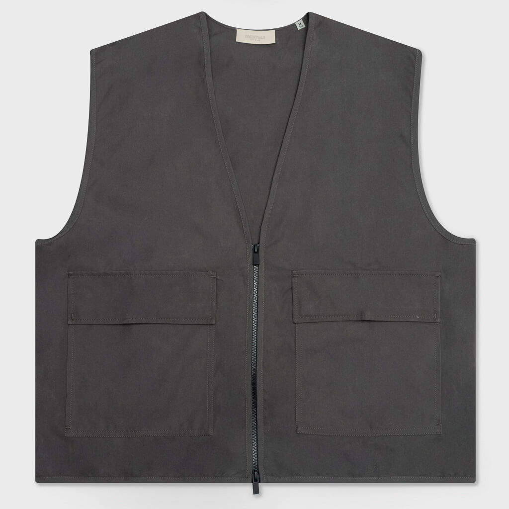 Essentials Work Vest - Iron