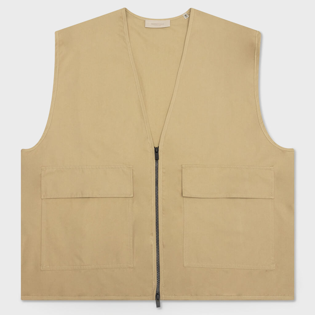 Essentials Work Vest - Oak