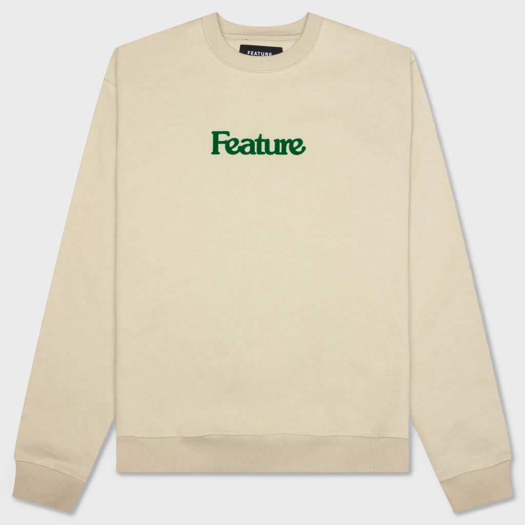 Academy Crewneck - Agate Grey/Bosphorus