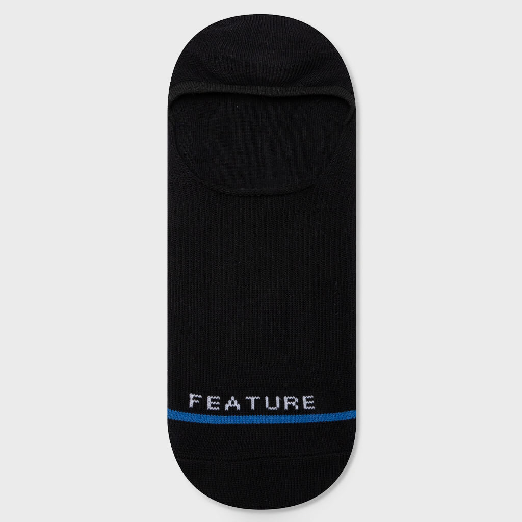 Classic No Show Sock - Black
