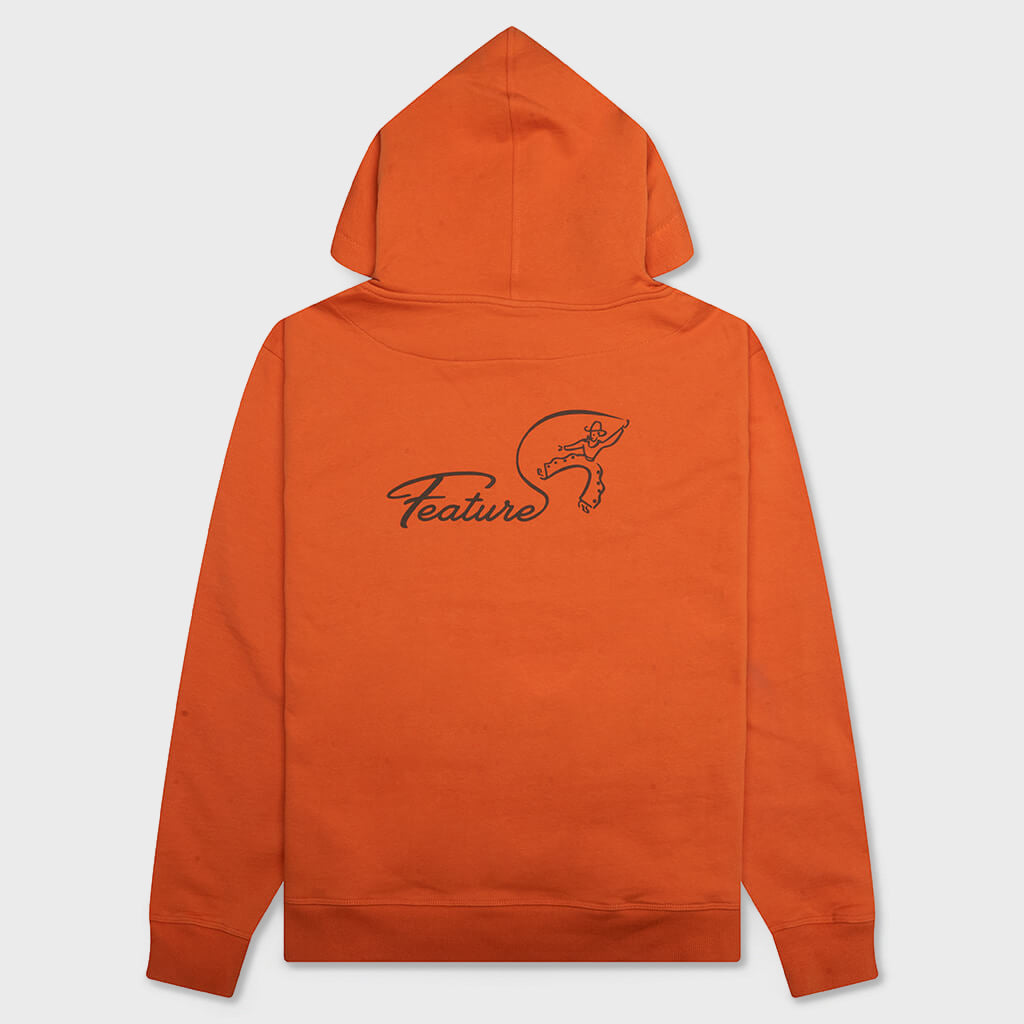 Cowboy Hoodie - Burnt Orange