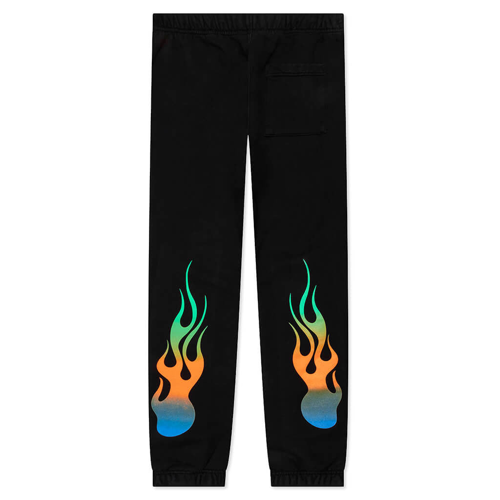 Flame Sweatpants - Black – Feature