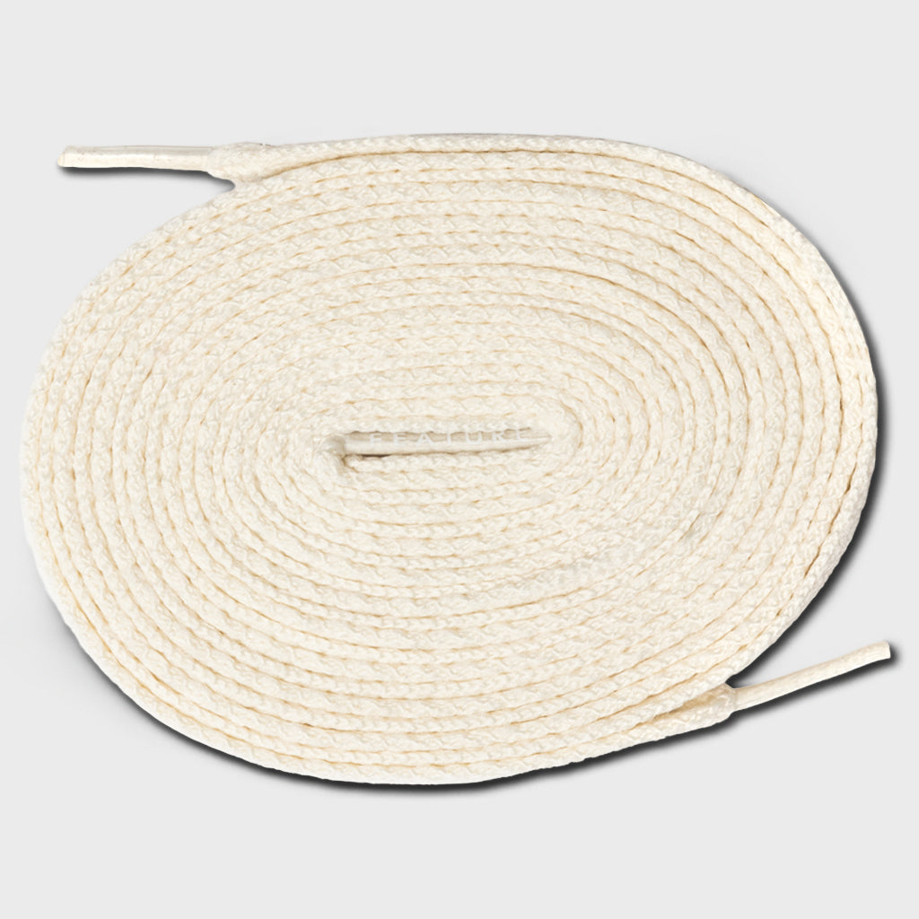 Flat Shoe Laces - Natural