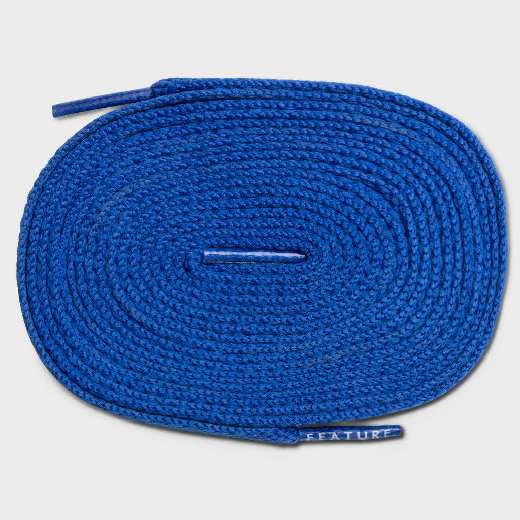 Flat Shoe Laces - Royal
