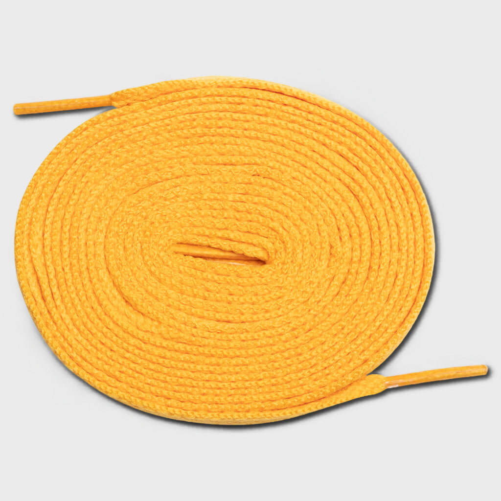 Flat Shoe Laces - Spectra Yellow