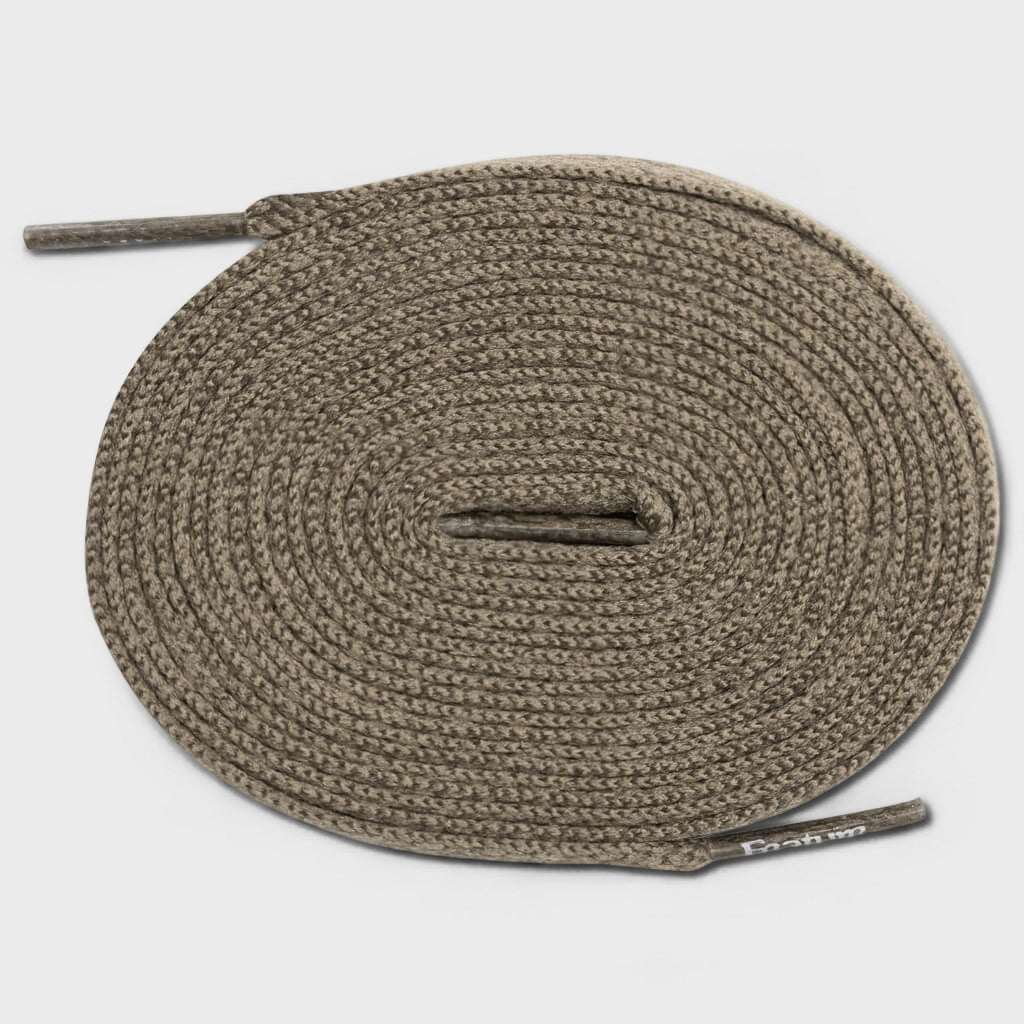 Flat Shoe Laces - Tobacco