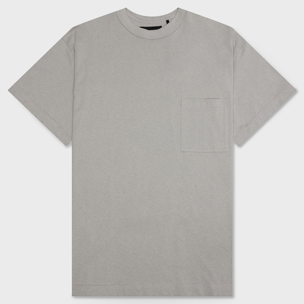 Jersey Braque Pocket Tee - Grey