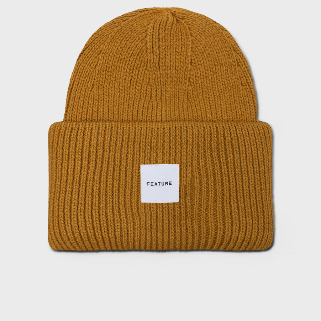 Oversized Beanie - Golden Rod