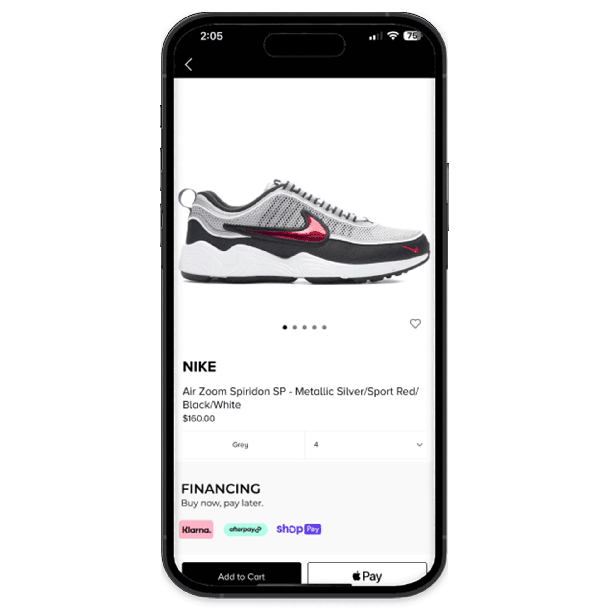 can you use klarna on snkrs app