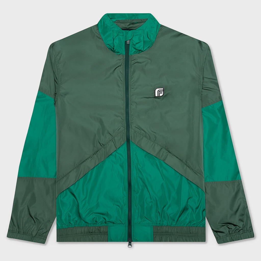 Track Jacket - Green/Dark Green