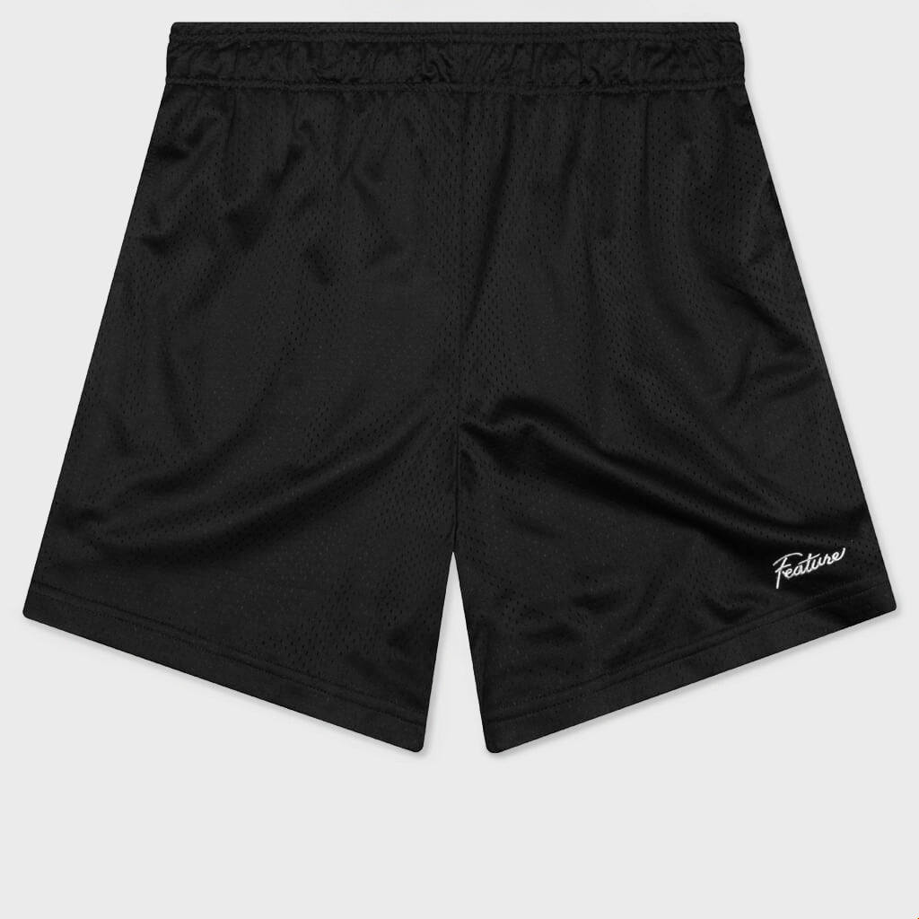 West Mesh Shorts - Black