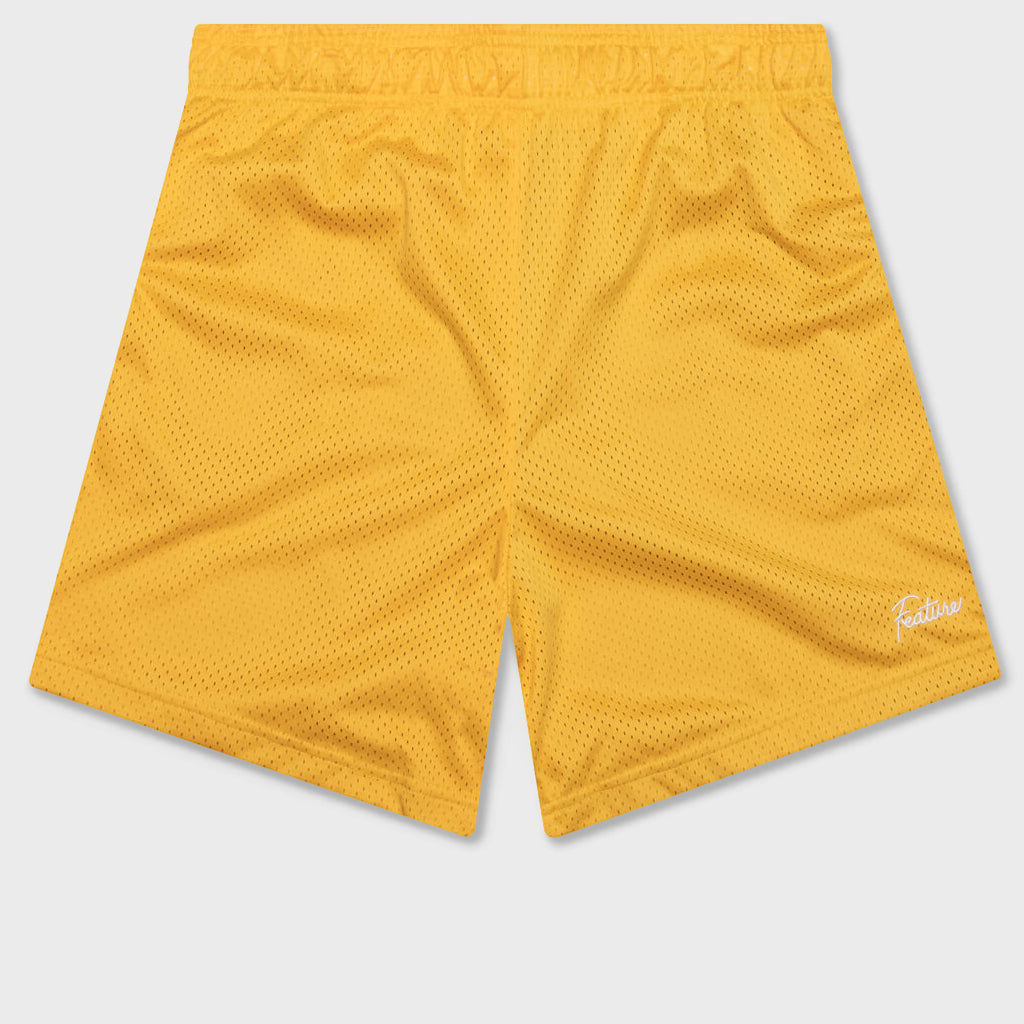 West Mesh Shorts - Yellow