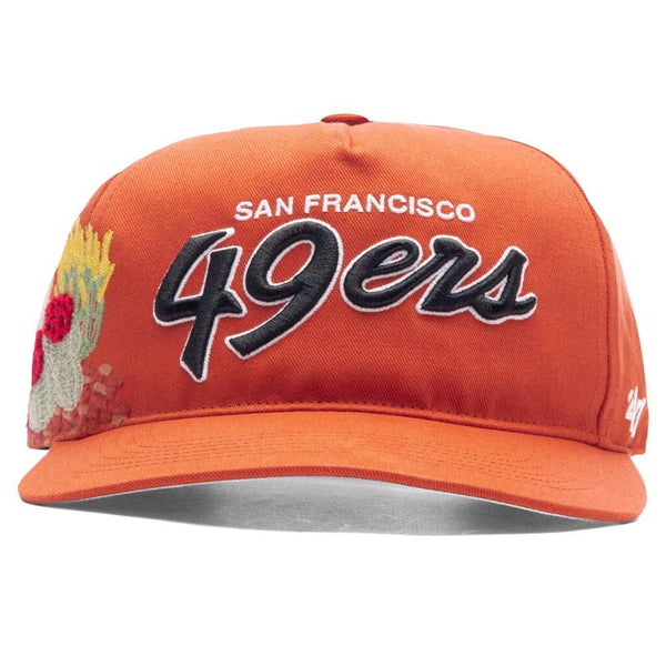 47 Brand Camo, Black San Francisco 49ers Trucker Adjustable Hat in
