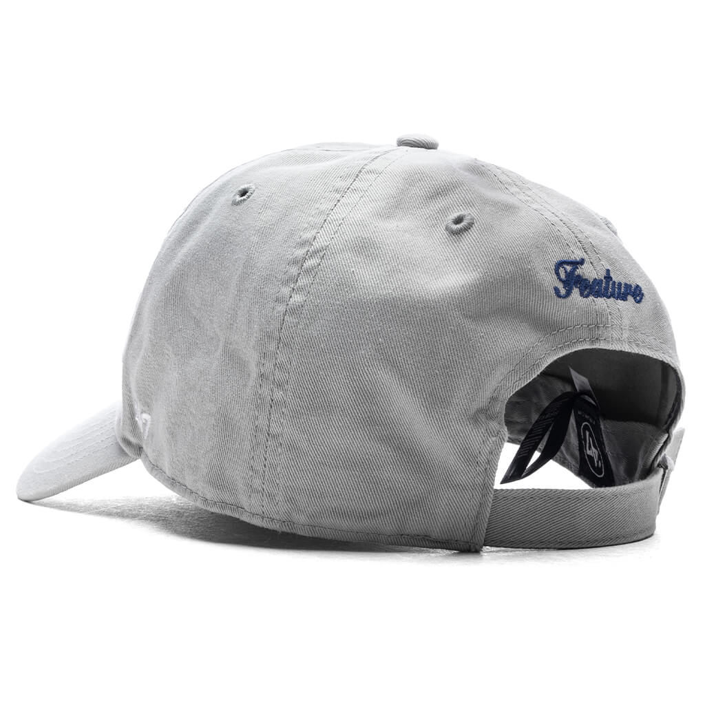 MC LA DODGERS 47 QUILL CAP GREY 帽子 刺繍 青白 MC LA DODGERS 47 QUILL CAP GREY 帽子 刺繍 青白