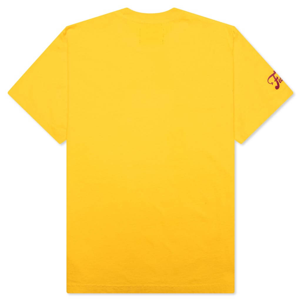 Feature x ASU Crest Tee - Spectra Yellow