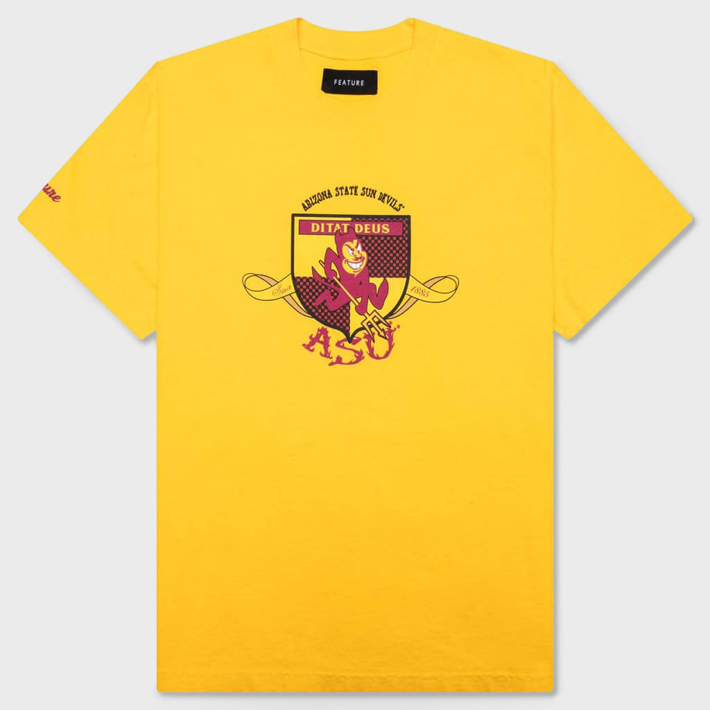Crest Tee - Spectra Yellow