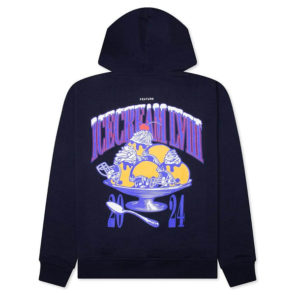 Feature x Icecream Super Bowl Hoodie Navy