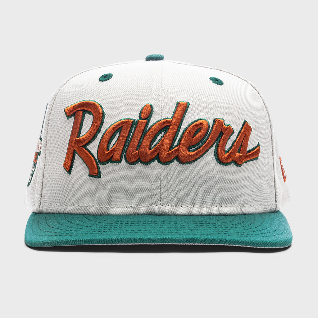 59FIFTY Fitted Las Vegas Raiders - Stone/Emerald Green