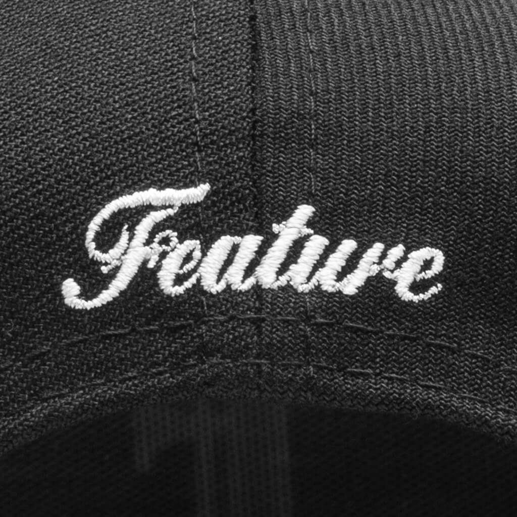 FEATURE x New Era 9Fifty A-Frame Old English F Snapback - Black